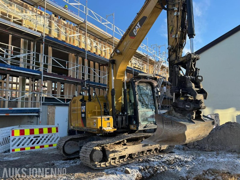 2020 Cat 313FL gravemaskin med maskinstyring / 2 skuffer / 5278 timer - Excavadora: foto 4 2020 Cat 313FL gravemaskin med maskinstyring / 2 skuffer / 5278 timer - Excavadora: foto 4