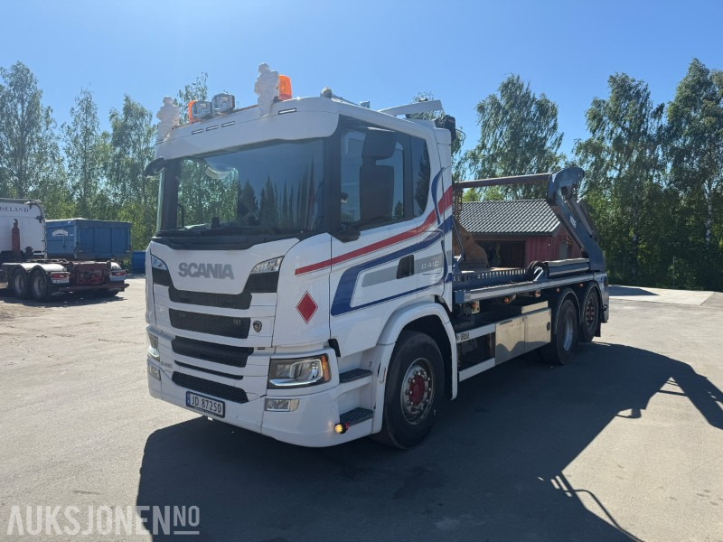 2020 Scania G410 Liftbil - EURO6 - 273053km - Camión portacontenedor de cadenas: foto 1 2020 Scania G410 Liftbil - EURO6 - 273053km - Camión portacontenedor de cadenas: foto 1