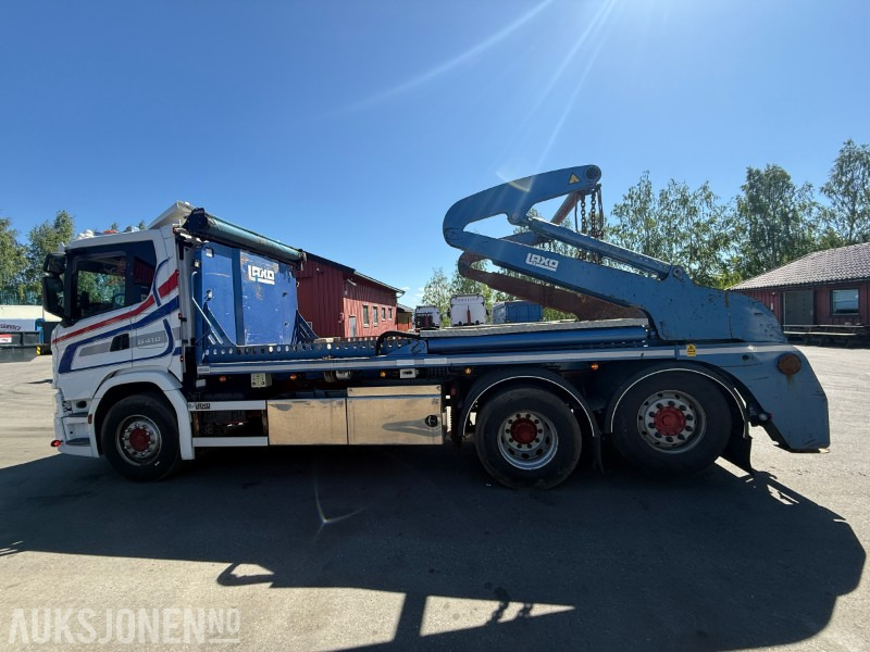 2020 Scania G410 Liftbil - EURO6 - 273053km - Camión portacontenedor de cadenas: foto 3 2020 Scania G410 Liftbil - EURO6 - 273053km - Camión portacontenedor de cadenas: foto 3