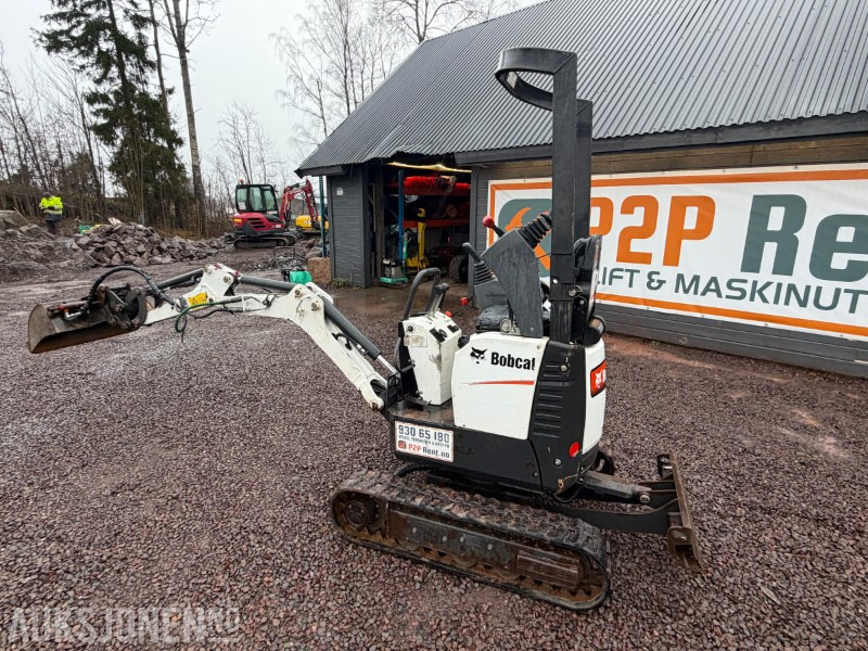 2021 Bobcat E10z minigraver - Pusseskuff 77 cm - SE hydraulisk tilt - Miniexcavadora: foto 3 2021 Bobcat E10z minigraver - Pusseskuff 77 cm - SE hydraulisk tilt - Miniexcavadora: foto 3