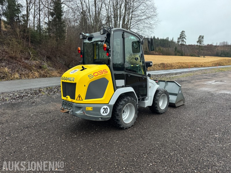 2021 Kramer 5035 Hjullaster med skuffe og gafler - Cargadora de ruedas: foto 5 2021 Kramer 5035 Hjullaster med skuffe og gafler - Cargadora de ruedas: foto 5