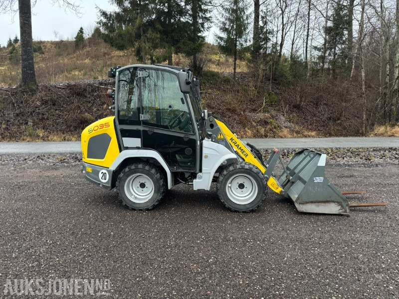 2021 Kramer 5035 Hjullaster med skuffe og gafler - Cargadora de ruedas: foto 4 2021 Kramer 5035 Hjullaster med skuffe og gafler - Cargadora de ruedas: foto 4