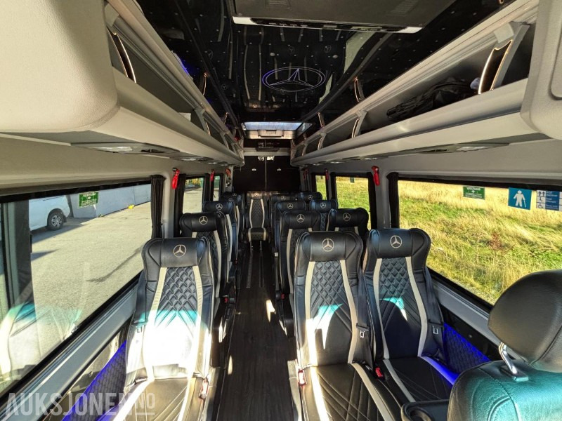 Minibús, Furgoneta de pasajeros 2021 MERCEDES-BENZ SPRINTER ILE AUTOMOTIVE 519 3.0 V6 DIESEL 16+1SETER. MIKROFON. WEBASTO. HENGERFESTE: foto 21 Minibús, Furgoneta de pasajeros 2021 MERCEDES-BENZ SPRINTER ILE AUTOMOTIVE 519 3.0 V6 DIESEL 16+1SETER. MIKROFON. WEBASTO. HENGERFESTE: foto 21