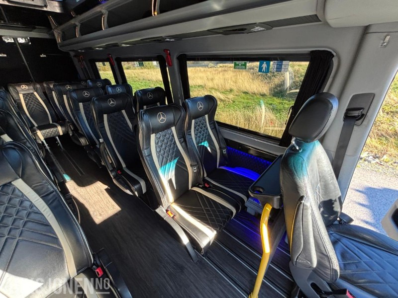 Minibús, Furgoneta de pasajeros 2021 MERCEDES-BENZ SPRINTER ILE AUTOMOTIVE 519 3.0 V6 DIESEL 16+1SETER. MIKROFON. WEBASTO. HENGERFESTE: foto 23 Minibús, Furgoneta de pasajeros 2021 MERCEDES-BENZ SPRINTER ILE AUTOMOTIVE 519 3.0 V6 DIESEL 16+1SETER. MIKROFON. WEBASTO. HENGERFESTE: foto 23
