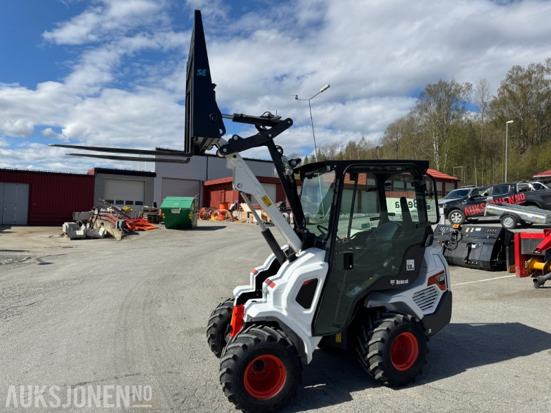 2022 Bobcat L23 kompaktlaster med skuffe, gafler og hydraulisksnøskjær - Minicargadora: foto 3 2022 Bobcat L23 kompaktlaster med skuffe, gafler og hydraulisksnøskjær - Minicargadora: foto 3