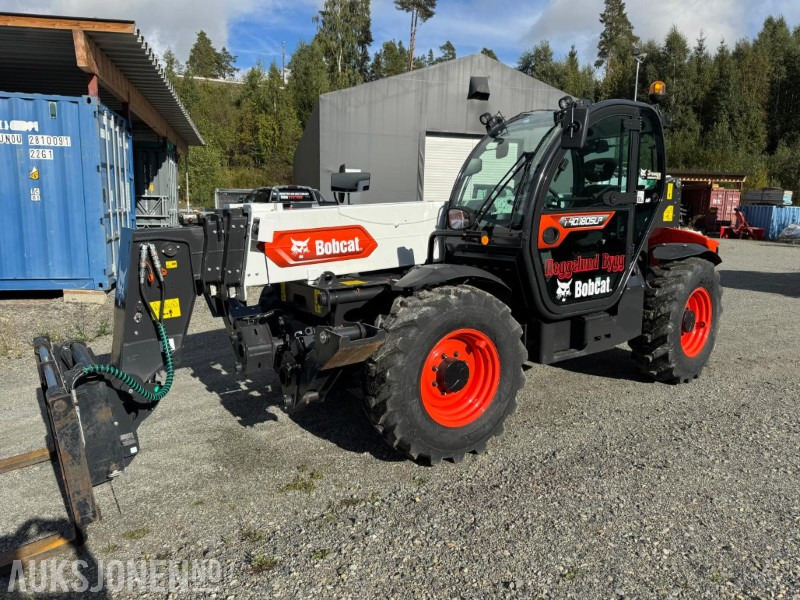 2022 Bobcat T40.180SLPRC teleskoplaster med skuffe og hydraulisk gafler - Manipulador telescópico: foto 1 2022 Bobcat T40.180SLPRC teleskoplaster med skuffe og hydraulisk gafler - Manipulador telescópico: foto 1
