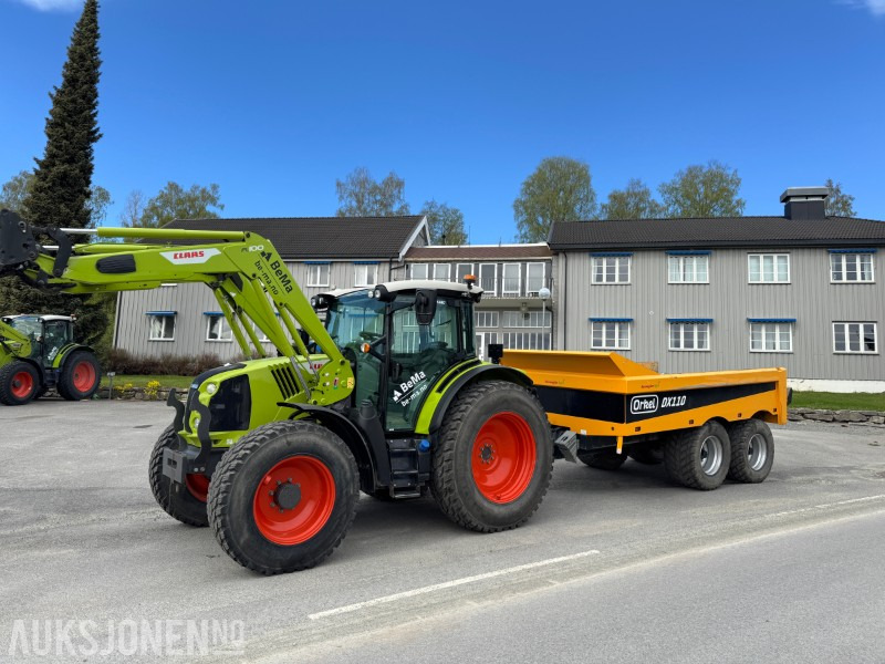 2022 Claas Arion 450 med laster - Tractor: foto 2 2022 Claas Arion 450 med laster - Tractor: foto 2
