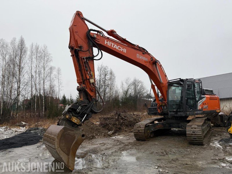 2022 Hitachi 300LC m/Tiltrotator, Gps og 2 skuffer - Excavadora: foto 1 2022 Hitachi 300LC m/Tiltrotator, Gps og 2 skuffer - Excavadora: foto 1