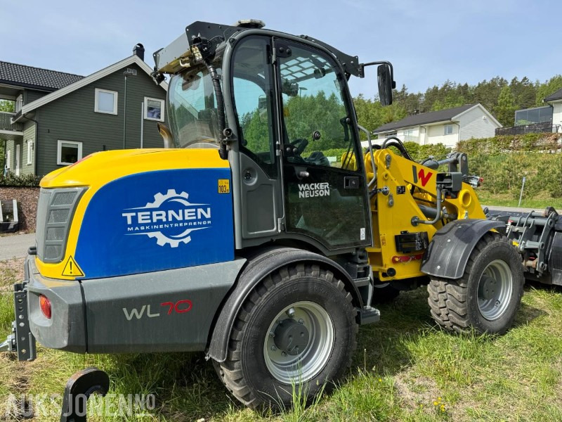 Cargadora de ruedas 2023 Wacker Neuson WL70 hjullaster / Skuffe / Pallegafler: foto 6