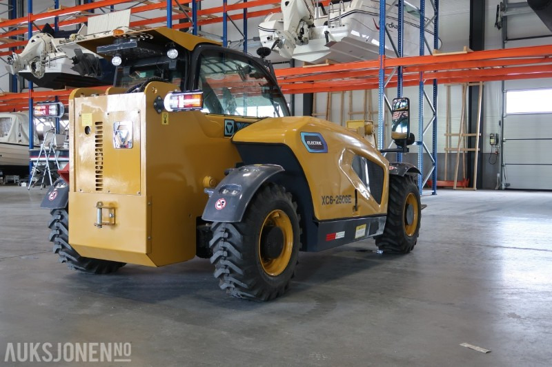 2023 XCMG XC6-2506E Elektrisk teleskoptruck - Skuff - Gafler - Lader, Kun 13 Timer - Manipulador telescópico: foto 5 2023 XCMG XC6-2506E Elektrisk teleskoptruck - Skuff - Gafler - Lader, Kun 13 Timer - Manipulador telescópico: foto 5