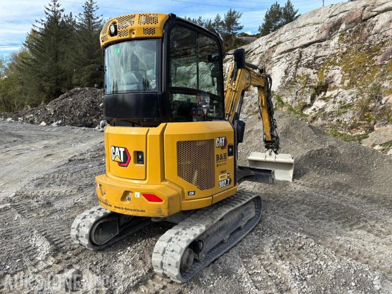 2024 Cat 302.7 CR Belte Minigraver med sentralsmøring og 3skuffer - Miniexcavadora: foto 4 2024 Cat 302.7 CR Belte Minigraver med sentralsmøring og 3skuffer - Miniexcavadora: foto 4
