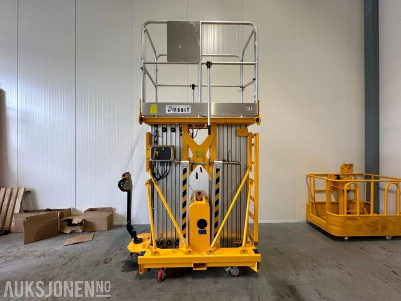 2024 Fodit FTA14-2H Dobbel mastelift 14 METER ARBEIDSHØYDE - Plataforma elevadora: foto 4 2024 Fodit FTA14-2H Dobbel mastelift 14 METER ARBEIDSHØYDE - Plataforma elevadora: foto 4