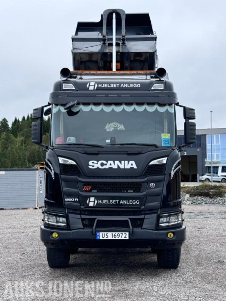 2024 Scania 560R XT tippbil - 8x4 - Istrail påbygg - Navreduksjon - Varme i kasse - Kassevibrator - Gått kun 47.000 km - Camión volquete: foto 2 2024 Scania 560R XT tippbil - 8x4 - Istrail påbygg - Navreduksjon - Varme i kasse - Kassevibrator - Gått kun 47.000 km - Camión volquete: foto 2