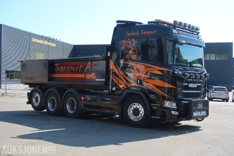 2024 Scania R590 8x4 brøyterigget krokbil m/ 24t JOAB krok - 12 000 km - serviceavtale - Camión multibasculante: foto 5 2024 Scania R590 8x4 brøyterigget krokbil m/ 24t JOAB krok - 12 000 km - serviceavtale - Camión multibasculante: foto 5