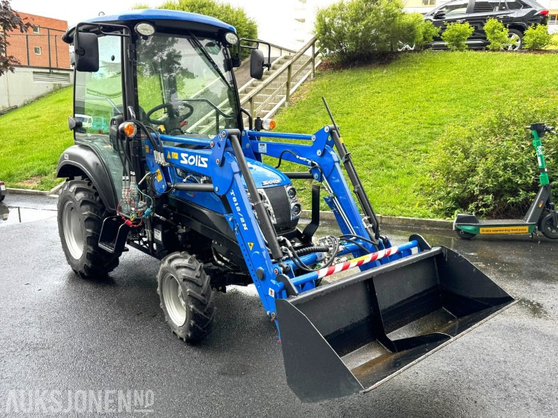 2024 Solis 26 HST minitraktor | kun 15 timer | 4WD | frontlaster m/ skuffe | varmeapparat - Tractor: foto 3 2024 Solis 26 HST minitraktor | kun 15 timer | 4WD | frontlaster m/ skuffe | varmeapparat - Tractor: foto 3