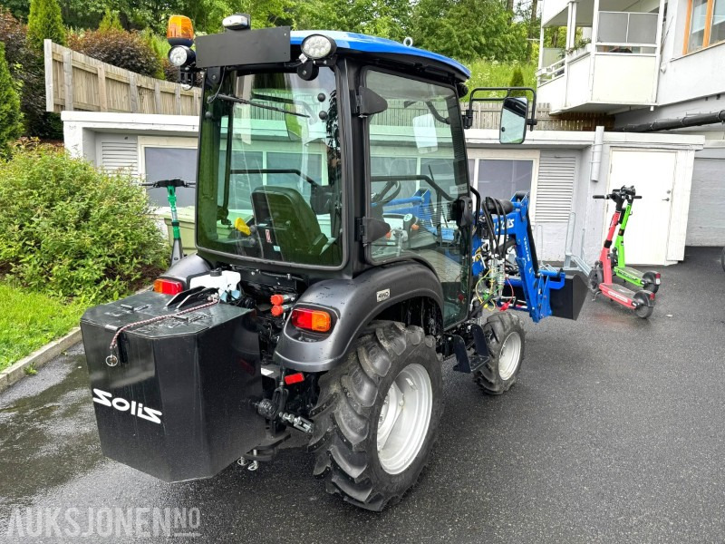 2024 Solis 26 HST minitraktor | kun 15 timer | 4WD | frontlaster m/ skuffe | varmeapparat - Tractor: foto 5 2024 Solis 26 HST minitraktor | kun 15 timer | 4WD | frontlaster m/ skuffe | varmeapparat - Tractor: foto 5