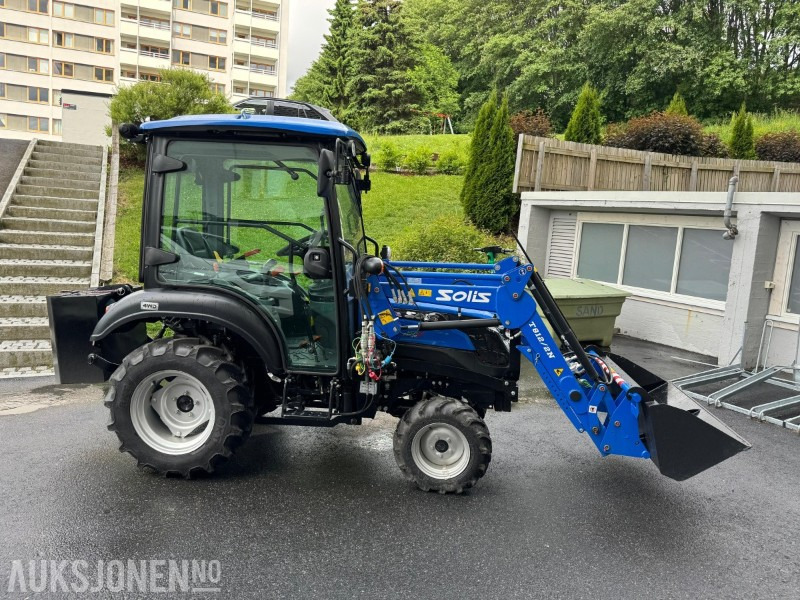 2024 Solis 26 HST minitraktor | kun 15 timer | 4WD | frontlaster m/ skuffe | varmeapparat - Tractor: foto 4 2024 Solis 26 HST minitraktor | kun 15 timer | 4WD | frontlaster m/ skuffe | varmeapparat - Tractor: foto 4