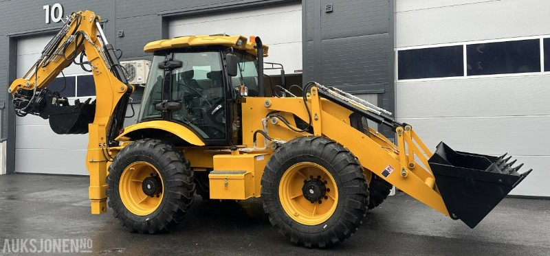 2025 FODIT FTR4-CX 9 TONN HJULLASTER MED BAKGRAVER - Retroexcavadora: foto 1 2025 FODIT FTR4-CX 9 TONN HJULLASTER MED BAKGRAVER - Retroexcavadora: foto 1