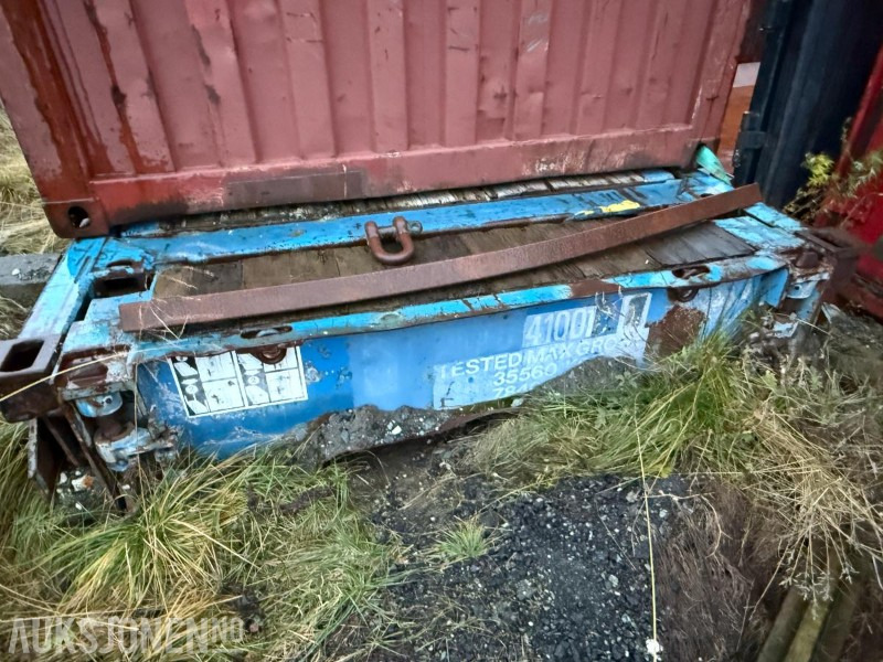 40 Fots flak til sidelaster - med støttelabber - Carrocería abierta: foto 4 40 Fots flak til sidelaster - med støttelabber - Carrocería abierta: foto 4