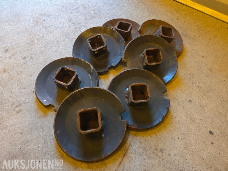 7 stk slitesko til Brøyteskjær/plog - Equipo de construcción: foto 4 7 stk slitesko til Brøyteskjær/plog - Equipo de construcción: foto 4