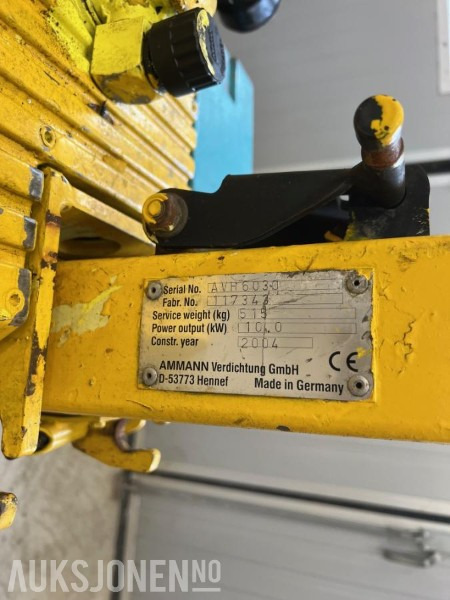 AMMANN Vibroplate - Rodillo: foto 3 AMMANN Vibroplate - Rodillo: foto 3