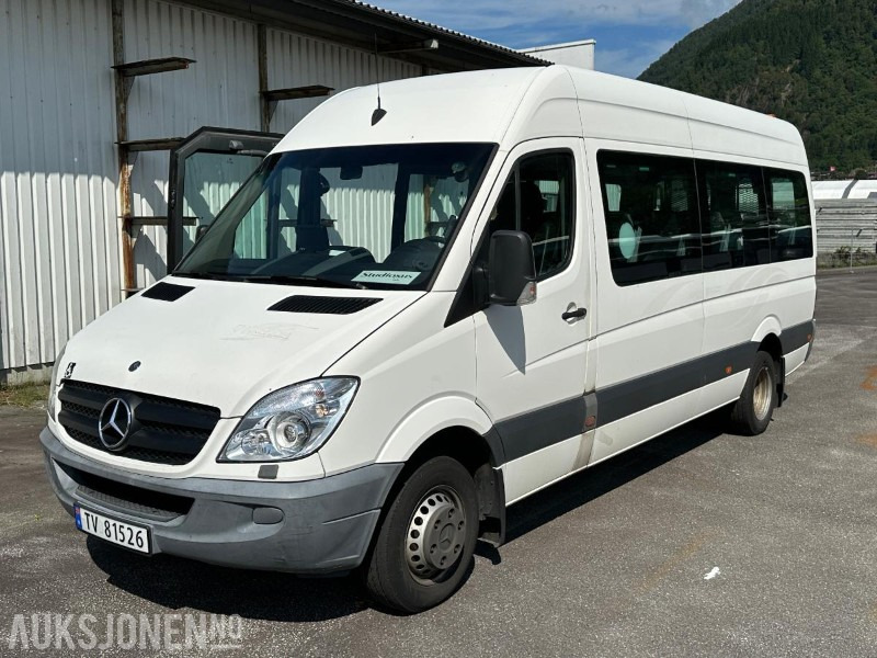 2011 Mercedes-Benz Sprinter Minibuss 16-seter, rullestoltilpasset - Autobús: foto 1 2011 Mercedes-Benz Sprinter Minibuss 16-seter, rullestoltilpasset - Autobús: foto 1