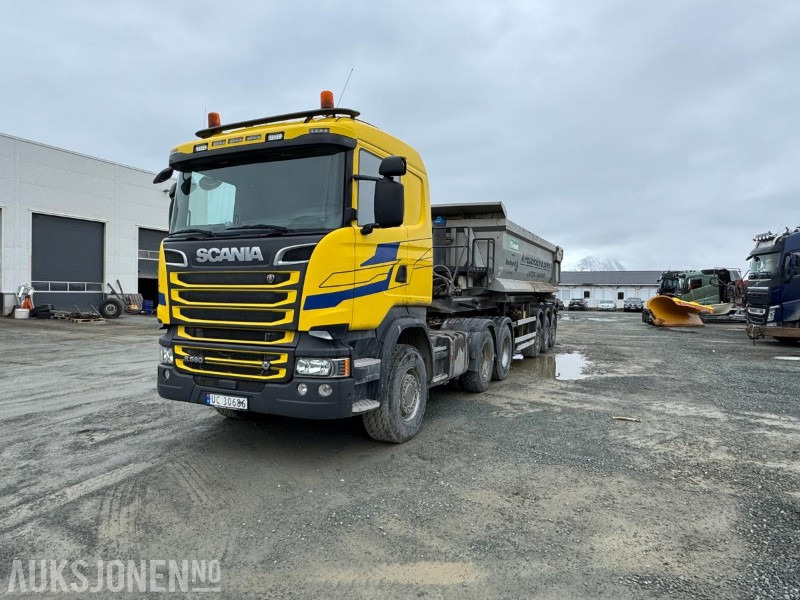 2017 Scania R580 V8 6X4 Trekker - Hydraulikk - Navreduksjon - 330000KM - Cabeza tractora: foto 1 2017 Scania R580 V8 6X4 Trekker - Hydraulikk - Navreduksjon - 330000KM - Cabeza tractora: foto 1