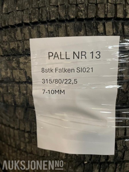 Falken S1021 lastebildekk - Camión: foto 3 Falken S1021 lastebildekk - Camión: foto 3