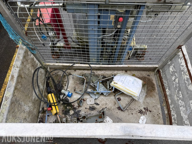 Geda 300Z / ZG Vareheis / byggeheis – 300 kg – komplett med mast - Plataforma elevadora: foto 4 Geda 300Z / ZG Vareheis / byggeheis – 300 kg – komplett med mast - Plataforma elevadora: foto 4
