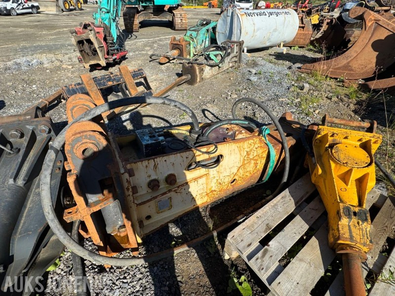 2005 Hanwoo Hydraulisk pigghammer HB325 BA - Implemento para Maquinaria de construcción: foto 5 2005 Hanwoo Hydraulisk pigghammer HB325 BA - Implemento para Maquinaria de construcción: foto 5