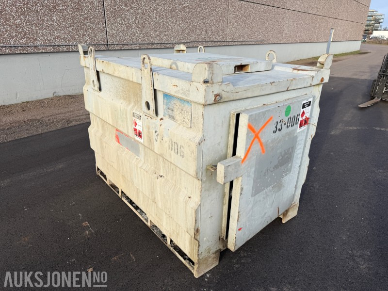 KN dieseltank 1000L med pumpe, filter, slange og pistol - Equipo de construcción: foto 2 KN dieseltank 1000L med pumpe, filter, slange og pistol - Equipo de construcción: foto 2