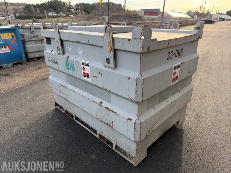 KN dieseltank 1000L med pumpe, filter, slange og pistol - Equipo de construcción: foto 4 KN dieseltank 1000L med pumpe, filter, slange og pistol - Equipo de construcción: foto 4