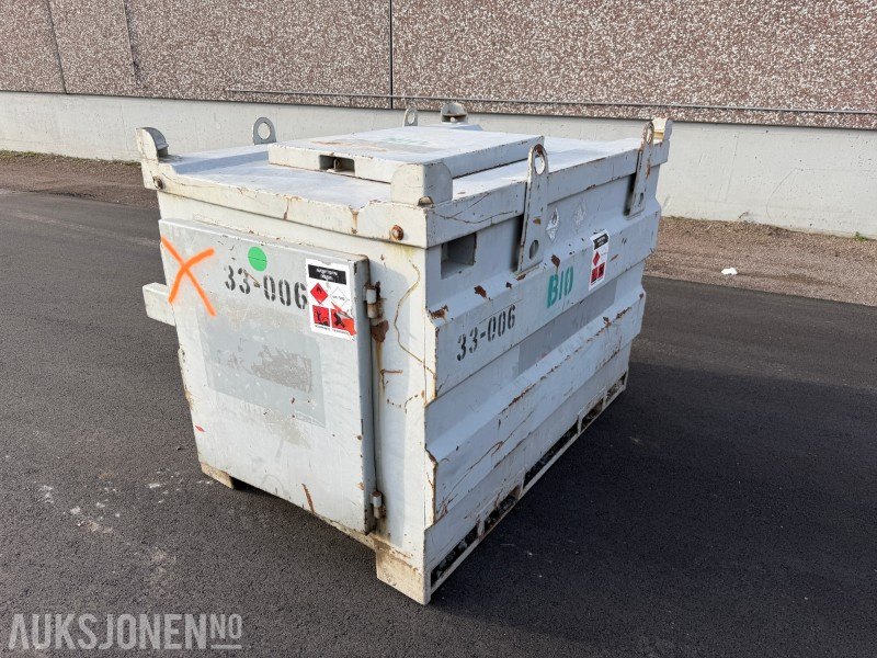 KN dieseltank 1000L med pumpe, filter, slange og pistol - Equipo de construcción: foto 1 KN dieseltank 1000L med pumpe, filter, slange og pistol - Equipo de construcción: foto 1