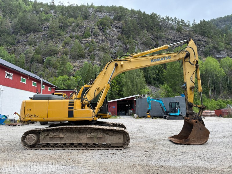 Komatsu PC210LC-6K Gravemaskin - Beltegraver - Excavadora: foto 5 Komatsu PC210LC-6K Gravemaskin - Beltegraver - Excavadora: foto 5