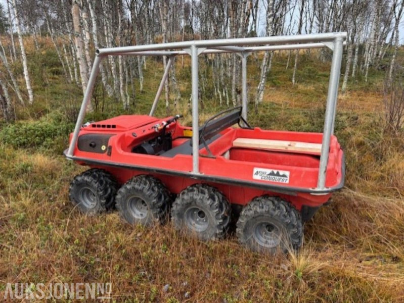 1994 Argo Conquest 8x8 Amfibisk Belter Tilhenger Vinsj - Maquinaria agrícola: foto 1 1994 Argo Conquest 8x8 Amfibisk Belter Tilhenger Vinsj - Maquinaria agrícola: foto 1