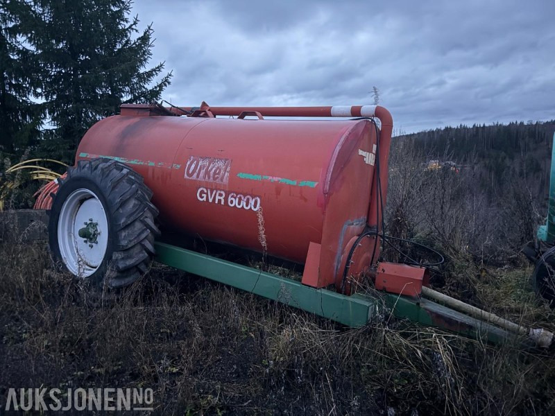 1998 Orkel Gjødselvogn 6m3 - Maquinaria agrícola: foto 3 1998 Orkel Gjødselvogn 6m3 - Maquinaria agrícola: foto 3