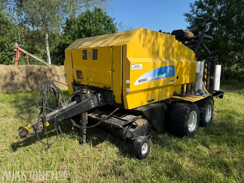 Maquinaria agrícola 2007 New Holland BR560A Combi Rundballepresse: foto 1