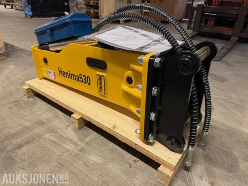 NY HENIMA PIGGHAMMER TIL 2,5-4,5 TONNS GRAVEMASKIN S40 - Martillo hidráulico: foto 5 NY HENIMA PIGGHAMMER TIL 2,5-4,5 TONNS GRAVEMASKIN S40 - Martillo hidráulico: foto 5