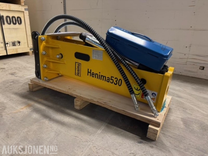 NY HENIMA PIGGHAMMER TIL 2,5-4,5 TONNS GRAVEMASKIN S40 - Martillo hidráulico: foto 2 NY HENIMA PIGGHAMMER TIL 2,5-4,5 TONNS GRAVEMASKIN S40 - Martillo hidráulico: foto 2