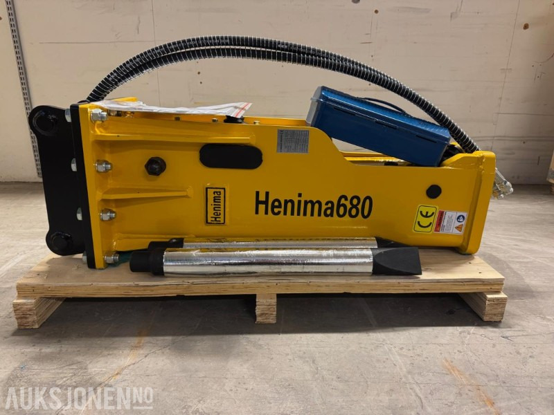 NY HENIMA PIGGHAMMER TIL 4-7 TONNS GRAVEMASKIN S40 M/GARANTI - Martillo hidráulico: foto 1 NY HENIMA PIGGHAMMER TIL 4-7 TONNS GRAVEMASKIN S40 M/GARANTI - Martillo hidráulico: foto 1