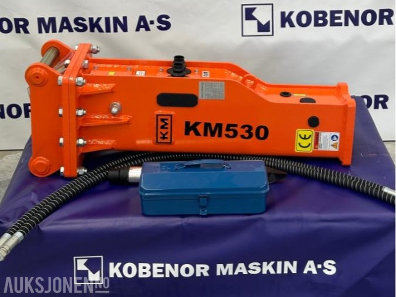 NY KM 530 PIGGHAMMER s40-FESTE CE merket FABRIKKGARANTI - Martillo hidráulico: foto 1 NY KM 530 PIGGHAMMER s40-FESTE CE merket FABRIKKGARANTI - Martillo hidráulico: foto 1