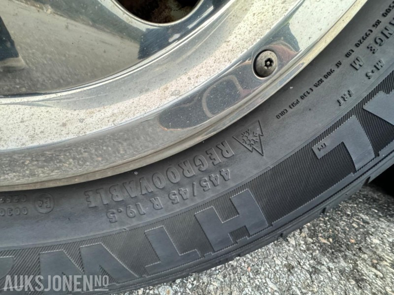 Remolque 2002 Goebel & Sohn Containerchassi / Boggi kjerre med Kögel ER 74 Vekselflak med aluminiumskarmer - Supersingel hjul: foto 16