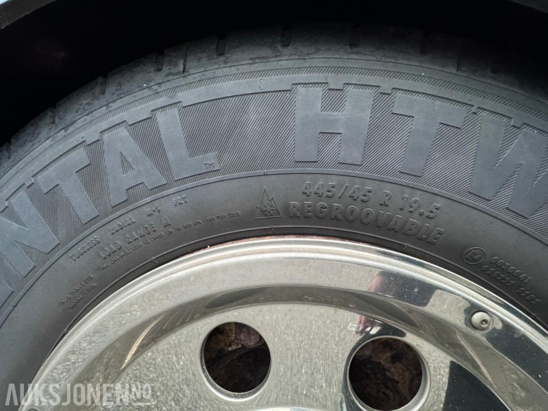 Remolque 2002 Goebel & Sohn Containerchassi / Boggi kjerre med Kögel ER 74 Vekselflak med aluminiumskarmer - Supersingel hjul: foto 20