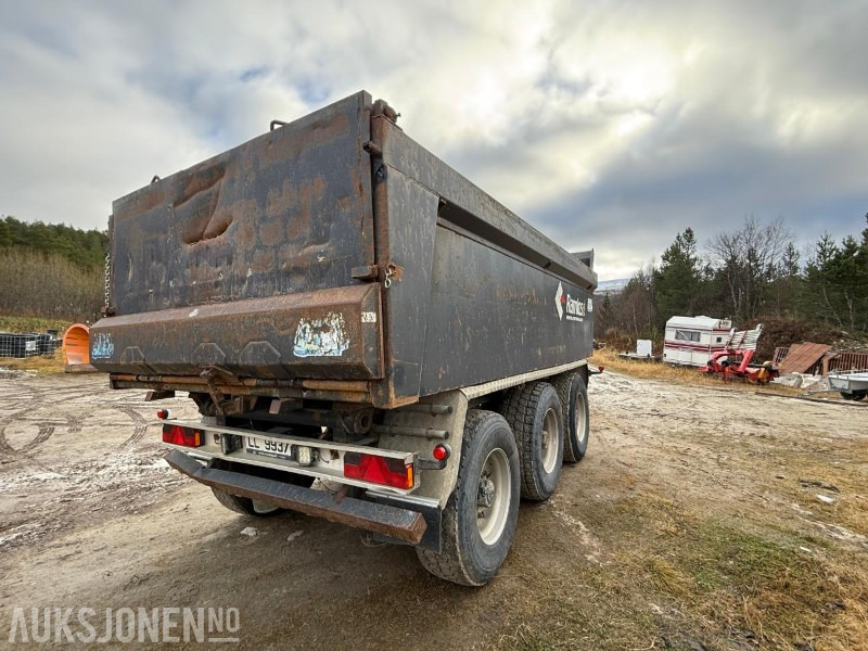 2004 Nor Slep PHV24 3-akslet dumperhenger - Remolque: foto 5 2004 Nor Slep PHV24 3-akslet dumperhenger - Remolque: foto 5
