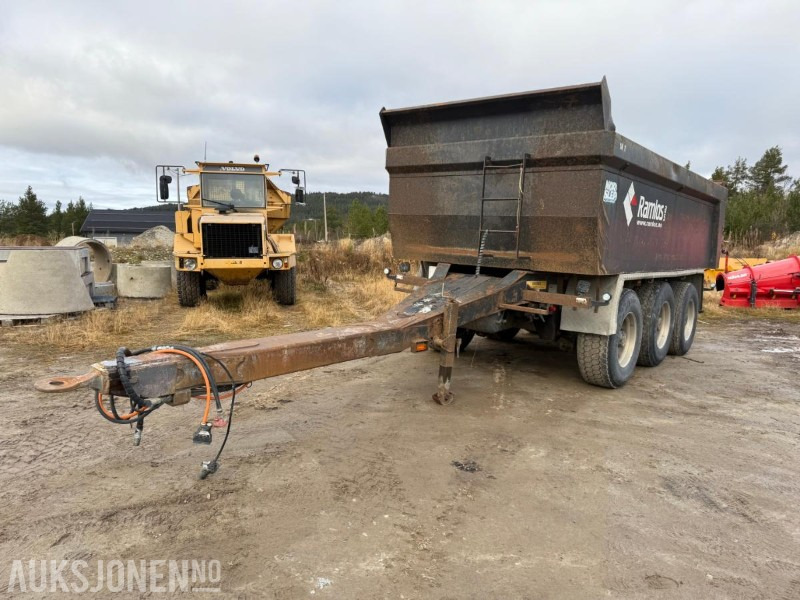 2004 Nor Slep PHV24 3-akslet dumperhenger - Remolque: foto 1 2004 Nor Slep PHV24 3-akslet dumperhenger - Remolque: foto 1