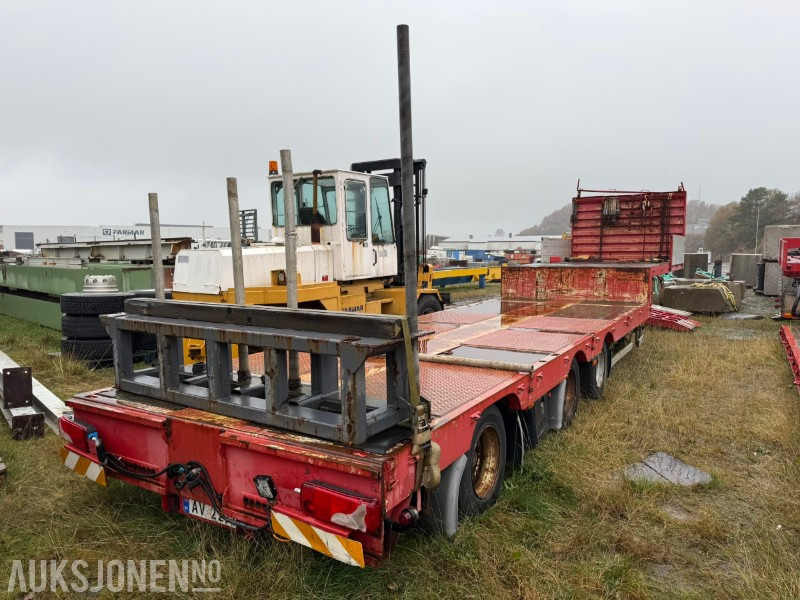 2007 CMT NSP-24 maskintralle med uttrekk / hydrauliske kjørebroer - Remolque: foto 5 2007 CMT NSP-24 maskintralle med uttrekk / hydrauliske kjørebroer - Remolque: foto 5