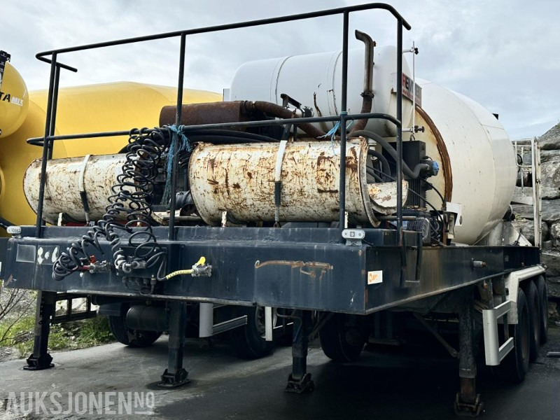 2008 MASZYN N3ZB/118 Betongsemi - 7522 Timer - Remolque: foto 1 2008 MASZYN N3ZB/118 Betongsemi - 7522 Timer - Remolque: foto 1