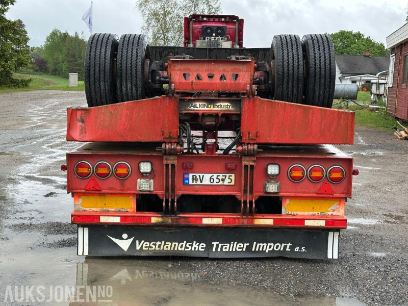 2009 Trail King TK154HED lavboy-henger - 4akslet maskinhenger med vse styring - Remolque: foto 4 2009 Trail King TK154HED lavboy-henger - 4akslet maskinhenger med vse styring - Remolque: foto 4