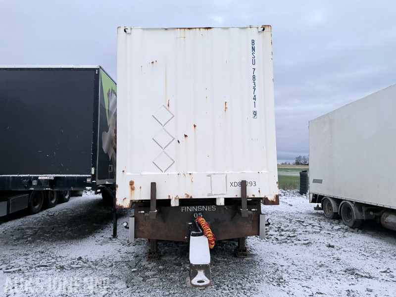 2013 HFR trippelkjerre med container - Remolque: foto 2 2013 HFR trippelkjerre med container - Remolque: foto 2