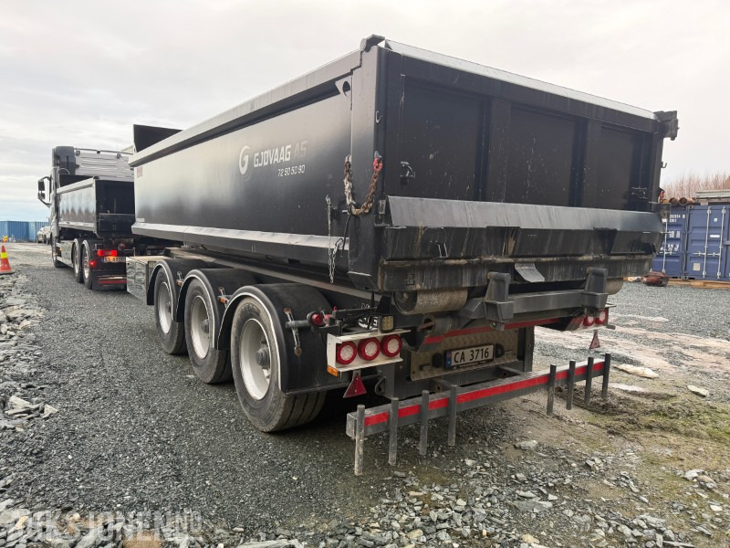 2018 Nor Slep Krokhenger med tipp / Trippelkjerre - Remolque: foto 3 2018 Nor Slep Krokhenger med tipp / Trippelkjerre - Remolque: foto 3